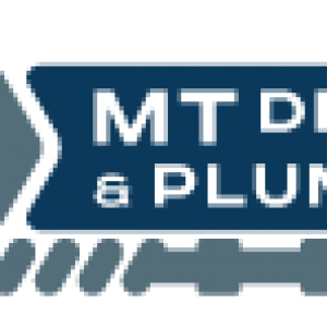 MT Drain & Plumbing logo transparent
