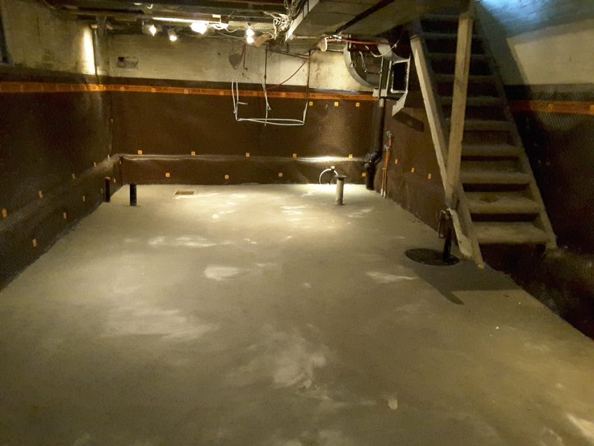 basement lowering - full basement