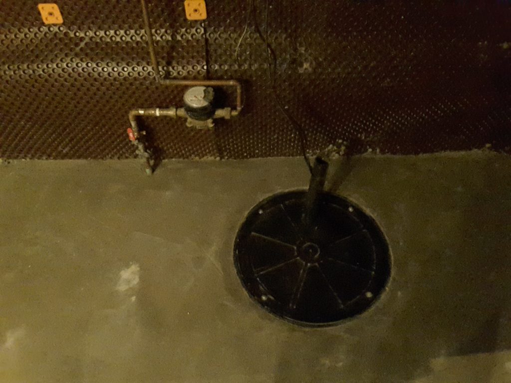 Basement Lowering - Sump Pump