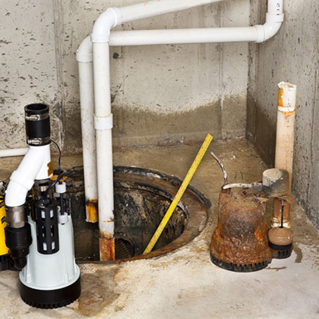 sump pump replacement