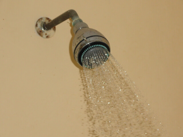 shower running out of hot water