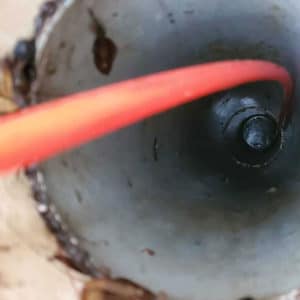 Sewer line jetting