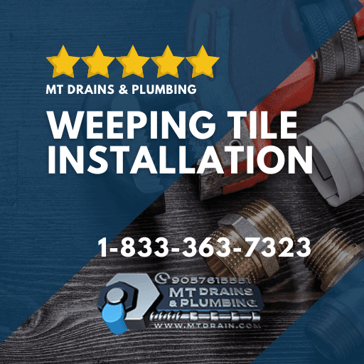 WEEPING TILE INSTALLATION