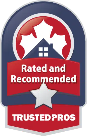 trusted pros logo rated and recommended