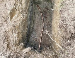 trenchless-copper-waterline-installed-in-brampton